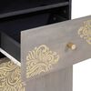 vidaXL Σετ Επίπλων Μπάνιου με συρτάρι 3 pcs Γκρι 62 x 33 x 58 εκ.