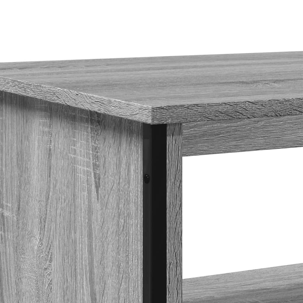 vidaXL Τραπεζάκι Σαλονιού Γκρι Sonoma 75x51x40 εκ. Επεξεργασμένο Ξύλο