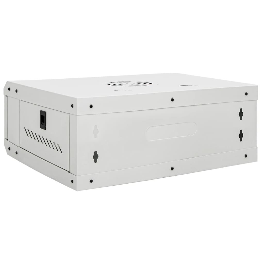 vidaXL Καμπίνα Δικτύου Επιτοίχια 4U 19'' IP20 53x40x21 εκ.