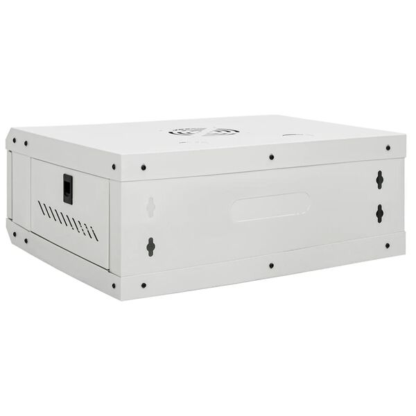vidaXL Καμπίνα Δικτύου Επιτοίχια 4U 19'' IP20 53x40x21 εκ.