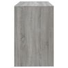vidaXL Γραφείο Γκρι Sonoma 100x50x76,5 εκ. από Επεξεργασμένο Ξύλο