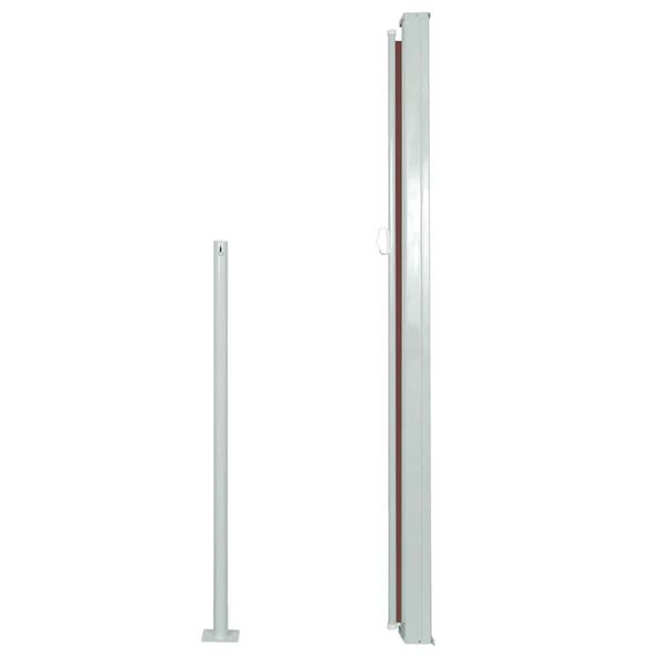 vidaXL Σκίαστρο Πλαϊνό Συρόμενο Καφέ 160 x 500 εκ.