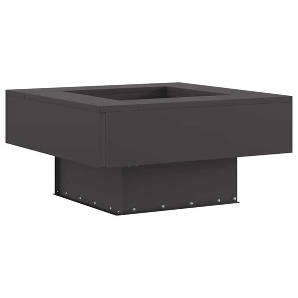 vidaXL Φωτιά Μαύρο 60 x 60 x 30 cm Κρύα έλαση από χάλυβα