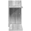 vidaXL Έπιπλο Οργάνωσης Γραφείου Γκρι Sonoma 42x21,5x42 εκ Επεξ. Ξύλο