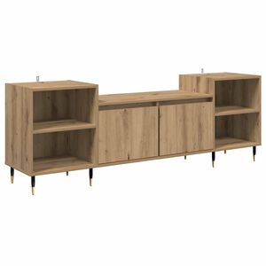 vidaXL &Nu;&tau;&omicron;&upsilon;&lambda;ά&pi;&iota; TV Artisan Oak 160 x 35 x 55 &epsilon;&kappa;. &Epsilon;&pi;&epsilon;&xi;&epsilon;&rho;&gamma;&alpha;&sigma;&mu;έ&nu;&omicron; &xi;ύ&lambda;&omicron;
