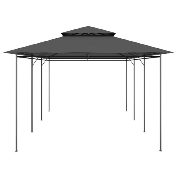 vidaXL Κιόσκι Ανθρακί 600 x 298 x 270 εκ.