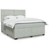 vidaXL &Kappa;&rho;&epsilon;&beta;ά&tau;&iota; Boxspring &mu;&epsilon; &Sigma;&tau;&rho;ώ&mu;&alpha; &Alpha;&nu;&omicron;&iota;&chi;&tau;ό &Gamma;&kappa;&rho;&iota; 180x200 &epsilon;&kappa;. &Beta;&epsilon;&lambda;&omicron;ύ&delta;&iota;&nu;&omicron;