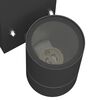 vidaXL Εξωτερικά Φωτιστικά Τοίχου 2 pcs Μαύρο 6.5 x 10.5 x 16 εκ.