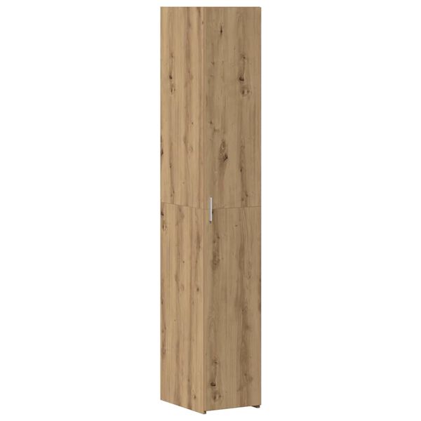vidaXL Highboard 2 pcs Artisan Oak 30 x 42,5 x 185 &epsilon;&kappa;