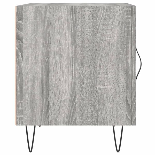 vidaXL Κομοδίνα 2 τεμ. Γκρι Sonoma 40 x 40 x 50 εκ. από Επεξεργ. Ξύλο