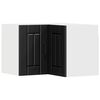vidaXL &Nu;&tau;&omicron;&upsilon;&lambda;ά&pi;&alpha; &Gamma;&omega;&nu;ί&alpha;&sigmaf; LUCCA &Mu;&alpha;ύ&rho;&omicron; 57 x 57 x 40 &epsilon;&kappa;. &Epsilon;&pi;&epsilon;&xi;&epsilon;&rho;&gamma;&alpha;&sigma;&mu;έ&nu;&omicron; &Xi;ύ&lambda;&omicron;