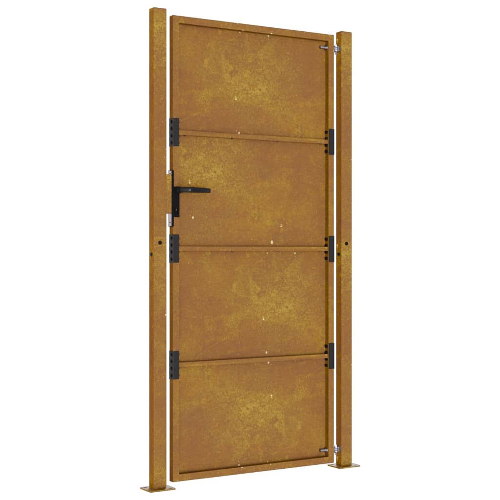 vidaXL Πύλη Κήπου 105 x 205 εκ. από Ατσάλι Corten
