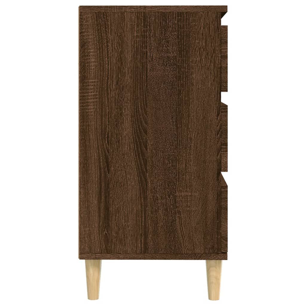 vidaXL Μπουφές Καφέ Δρυς 60x35x70 εκ. από Επεξεργασμένο Ξύλο