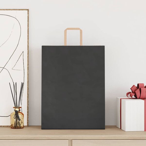 vidaXL &Chi;ά&rho;&tau;&iota;&nu;&epsilon;&sigmaf; &sigma;&alpha;&kappa;&omicron;ύ&lambda;&epsilon;&sigmaf; 50 &tau;&epsilon;&mu;ά&chi;&iota;&alpha; &mu;&epsilon; &chi;&epsilon;&rho;&omicron;ύ&lambda;&iota;&alpha; &Mu;&alpha;ύ&rho;&omicron; 32x12x42 &epsilon;&kappa;.