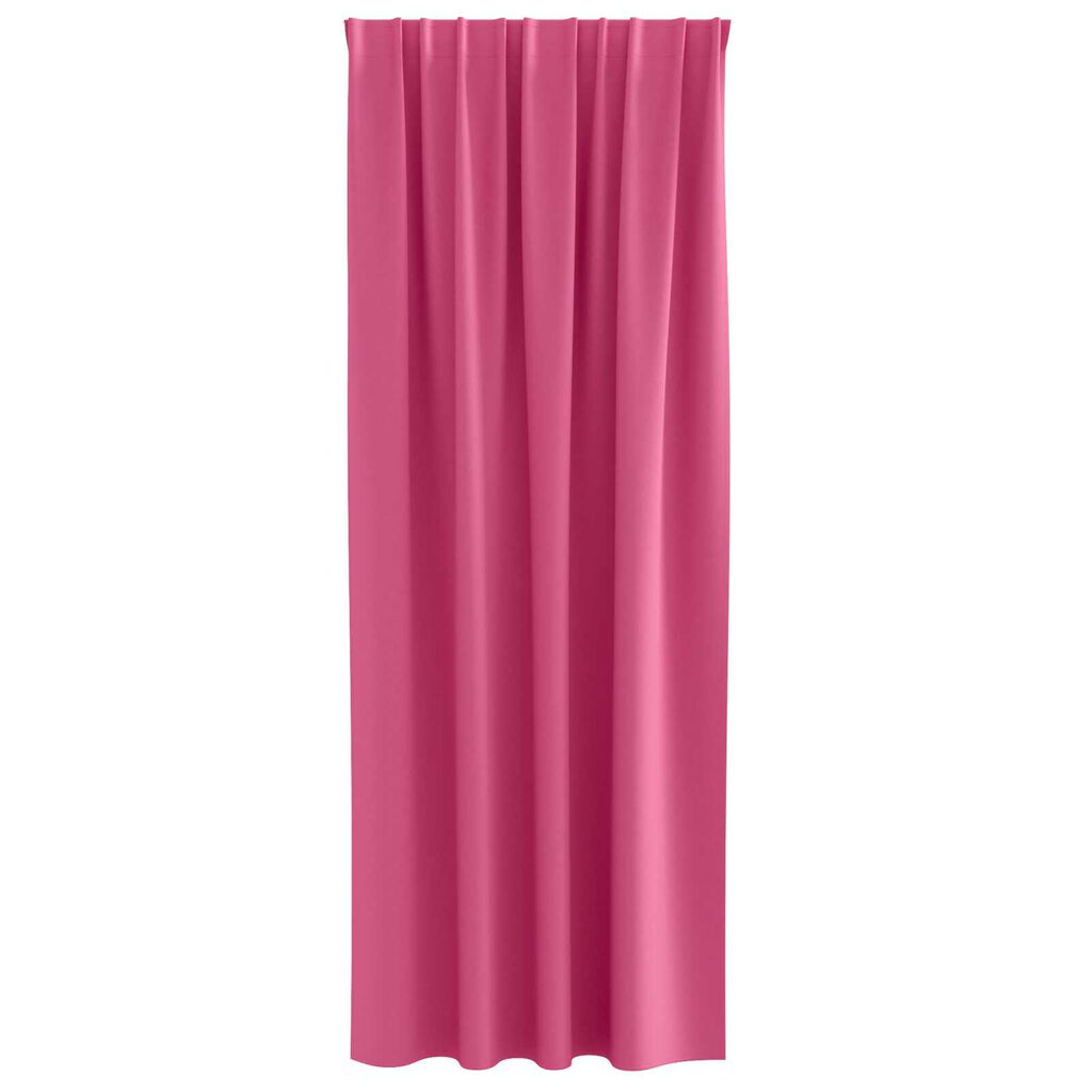 vidaXL Κουρτίνες 2 pcs Φωτεινό Ροζ 260 x 140 εκ. Πολυεστέρας