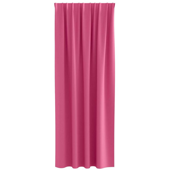 vidaXL Κουρτίνες 2 pcs Φωτεινό Ροζ 260 x 140 εκ. Πολυεστέρας