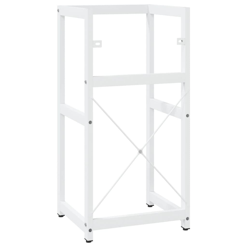 vidaXL Έπιπλο Μπάνιου Λευκό 40 x 38 x 83 εκ. Σιδερένιο