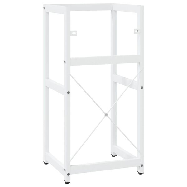 vidaXL Έπιπλο Μπάνιου Λευκό 40 x 38 x 83 εκ. Σιδερένιο