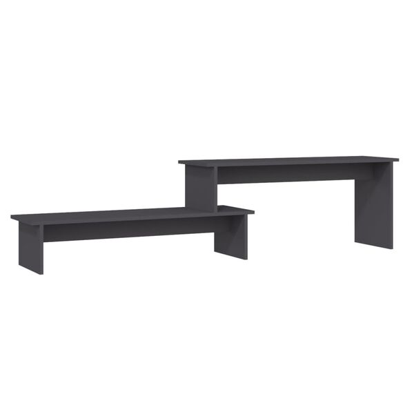 vidaXL Έπιπλο Τηλεόρασης Γκρι 180 x 30 x 43 εκ. από Επεξ. Ξύλο