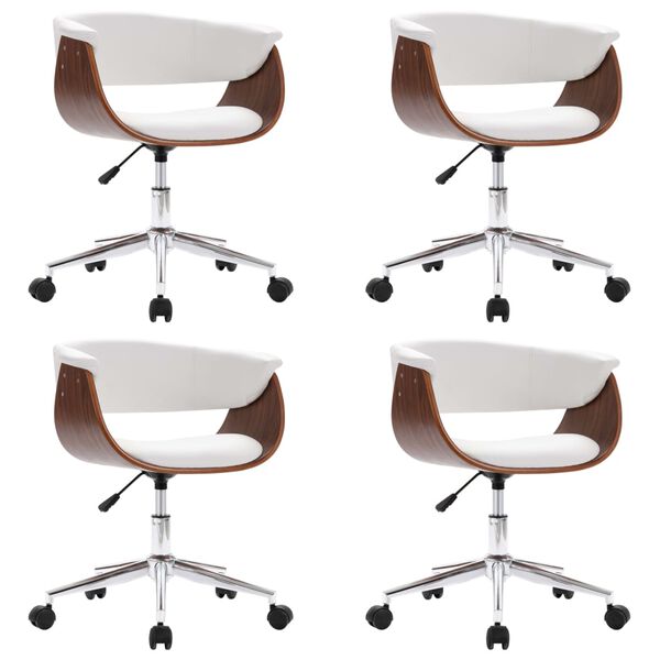 vidaXL &Kappa;&alpha;&rho;έ&kappa;&lambda;&epsilon;&sigmaf; &Tau;&rho;&alpha;&pi;&epsilon;&zeta;&alpha;&rho;ί&alpha;&sigmaf; &Pi;&epsilon;&rho;&iota;&sigma;&tau;&rho;&epsilon;&phi;ό&mu;&epsilon;&nu;&epsilon;&sigmaf; 4 &tau;&epsilon;&mu;. &Lambda;&epsilon;&upsilon;&kappa;έ&sigmaf; &Delta;&epsilon;&rho;&mu;&alpha;&tau;ί&nu;&eta;