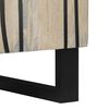 vidaXL Γραφείο Λευκό 40 x 33 x 75 εκ. Μασίφ ξύλο μάνγκο