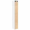 vidaXL Ντουλάπι Αποθήκευσης Στενό Λευκό 30x42,5x225 εκ. Επεξεργ. Ξύλο