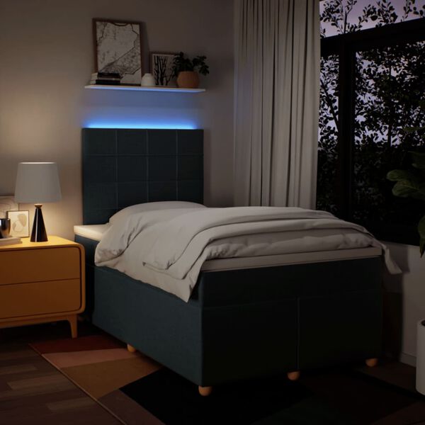 vidaXL &Kappa;&rho;&epsilon;&beta;ά&tau;&iota; Boxspring &mu;&epsilon; &Sigma;&tau;&rho;ώ&mu;&alpha; &Mu;&pi;&lambda;&epsilon; 120x190 &epsilon;&kappa;. &Upsilon;&phi;&alpha;&sigma;&mu;ά&tau;&iota;&nu;&omicron;