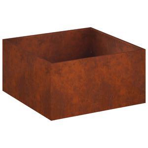 vidaXL &Gamma;&lambda;ά&sigma;&tau;&rho;&alpha; &Kappa;ή&pi;&omicron;&upsilon; &Sigma;&kappa; rusty 80 x 80 x 40 cm