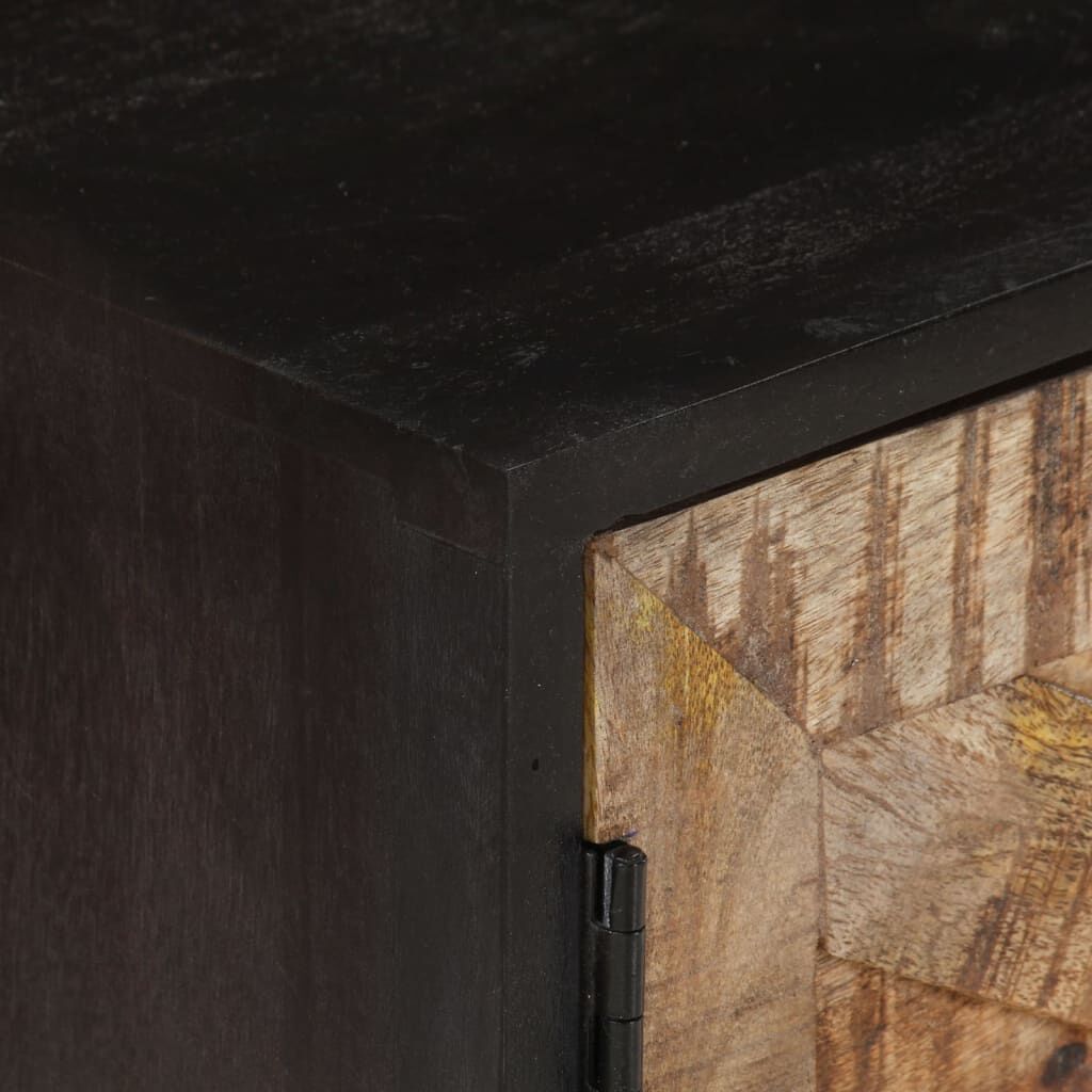 vidaXL Έπιπλο Τηλεόρασης 140x30x46 εκ. Ακατέργαστο Μάνγκο&Μασίφ Ακακία