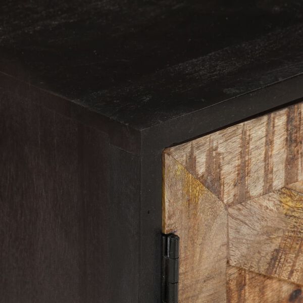 vidaXL Έπιπλο Τηλεόρασης 140x30x46 εκ. Ακατέργαστο Μάνγκο&Μασίφ Ακακία