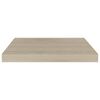 vidaXL Ράφια Τοίχου 4 τεμ. Χρώμα Δρυός 50x23x3,8 εκ. MDF