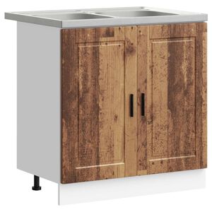 vidaXL &Beta;ά&sigma;&eta; &nu;&iota;&pi;&tau;ή&rho;&alpha; Porto 2 &tau;&epsilon;&mu;. &Kappa;&alpha;&phi;έ 80 x 46 x 81,5 &epsilon;&kappa;