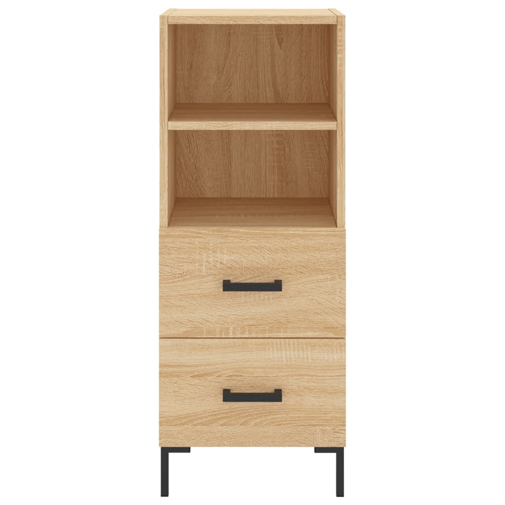 vidaXL Ντουλάπι Sonoma Δρυς 34,5x34x90 εκ. από Επεξεργασμένο Ξύλο