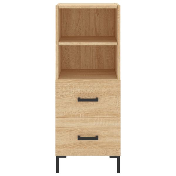 vidaXL Ντουλάπι Sonoma Δρυς 34,5x34x90 εκ. από Επεξεργασμένο Ξύλο