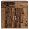 vidaXL Πλαϊνό γραφείο Παλαιό ξύλο 79 x 38 x 80 εκ. Επεξεργασμένο ξύλο