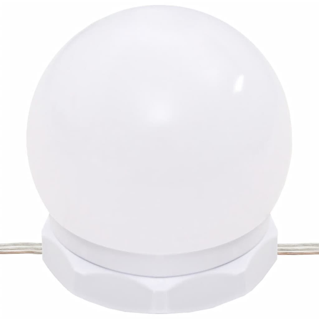 vidaXL Μπουντουάρ Σετ με LED Sonoma Δρυς από Επεξεργασμένο Ξύλο
