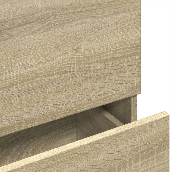 vidaXL Ντουλάπι Νιπτήρα Sonoma Δρυς 78x37x59 εκ. Επεξεργασμένο Ξύλο
