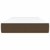 vidaXL Στρώμα με Pocket Springs Σκούρο Καφέ 120x190x20 εκ. Βελούδινο