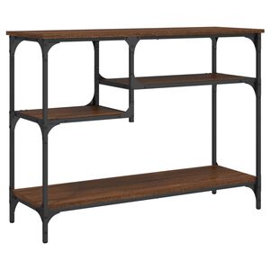 vidaXL &Tau;&rho;&alpha;&pi;έ&zeta;&iota; &Kappa;&omicron;&nu;&sigma;ό&lambda;&alpha; &mu;&epsilon; &Rho;ά&phi;&iota;&alpha; &Kappa;&alpha;&phi;έ &Delta;&rho;&upsilon;&sigmaf; 100 x 35 x 75 &epsilon;&kappa;.