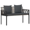 vidaXL &Epsilon;&xi;&omega;&tau;&epsilon;&rho;&iota;&kappa;ά &pi;&alpha;&gamma;&kappa;ά&kappa;&iota;&alpha; 2 -Seater 116 x 56 x 75 &epsilon;&kappa;. &sigma;&upsilon;&nu;&theta;&epsilon;&tau;&iota;&kappa;ό &rho;&alpha;&tau;ά&nu;