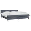 vidaXL Box Spring &Kappa;&rho;&epsilon;&beta;ά&tau;&iota; &mu;&epsilon; &sigma;&tau;&rho;ώ&mu;&alpha; &Sigma;&kappa;&omicron;ύ&rho;&omicron; &gamma;&kappa;&rho;&iota; 180x220 &epsilon;&kappa;. &Beta;&epsilon;&lambda;&omicron;ύ&delta;&iota;&nu;&omicron;