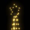 vidaXL Χριστουγεννιάτικο δέντρο LED 339 LED Θερμό Λευκό 182 εκ.