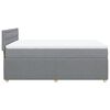 vidaXL &Kappa;&rho;&epsilon;&beta;ά&tau;&iota; Boxspring &mu;&epsilon; &Sigma;&tau;&rho;ώ&mu;&alpha; &Alpha;&nu;&omicron;&iota;&chi;&tau;ό &Gamma;&kappa;&rho;&iota; 140x190 &epsilon;&kappa;. &Upsilon;&phi;&alpha;&sigma;&mu;ά&tau;&iota;&nu;&omicron;