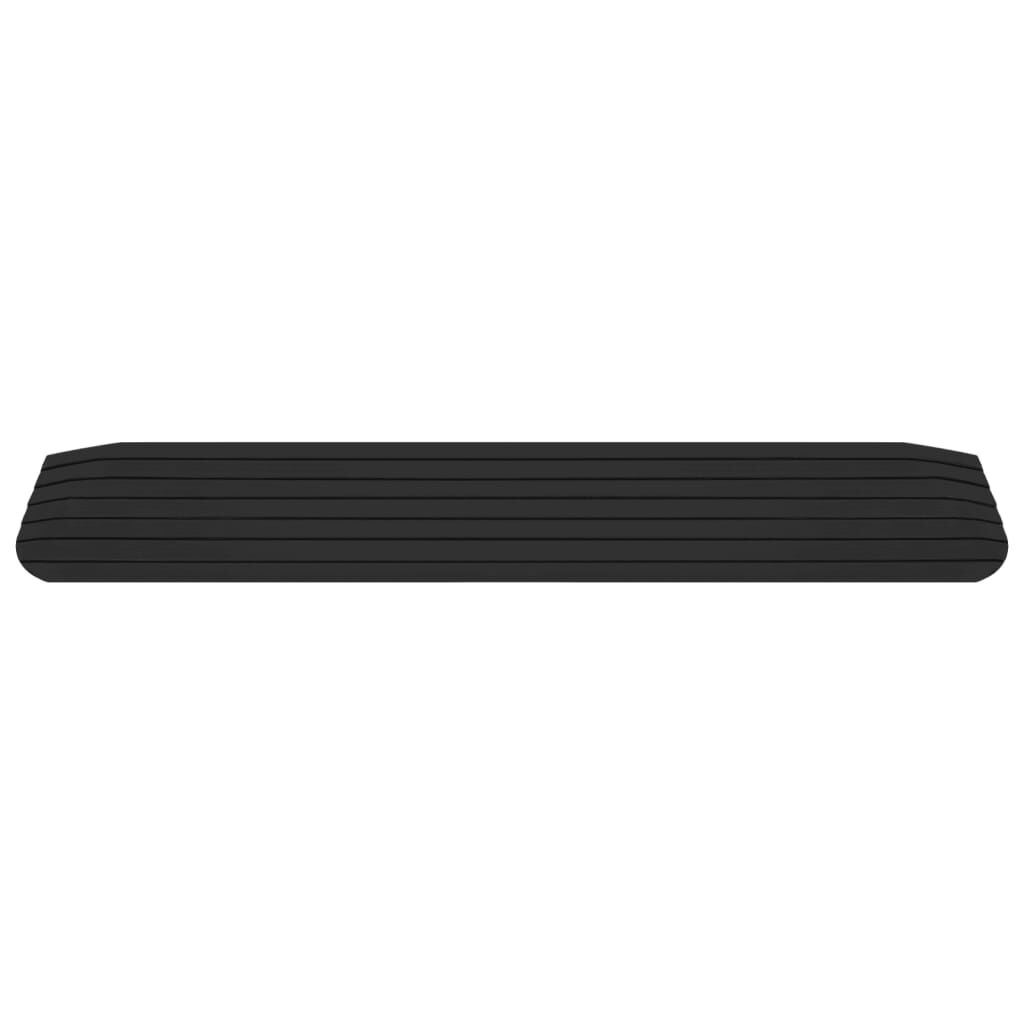 vidaXL Ράμπες Πεζοδρομίου / Πόρτας 2 τεμ. 110x21x2,5 εκ. από Καουτσούκ