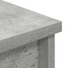 vidaXL Ντουλάπι Γκρι Σκυροδέματος 37,5x35x180 εκ. Επεξεργασμένο Ξύλο