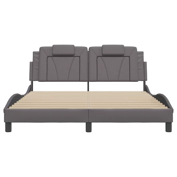 vidaXL &Sigma;&kappa;&epsilon;&lambda;&epsilon;&tau;ό&sigmaf; &Kappa;&rho;&epsilon;&beta;&alpha;&tau;&iota;&omicron;ύ Viana &Chi;&omega;&rho;ί&sigmaf; &Sigma;&tau;&rho;ώ&mu;&alpha; &Gamma;&kappa;&rho;&iota; 160x200 &epsilon;&kappa;. &Sigma;&upsilon;&nu;&theta;&epsilon;&tau;&iota;&kappa;ό &Delta;έ&rho;&mu;&alpha;