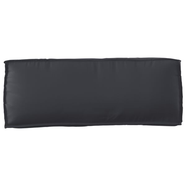 vidaXL Σετ Μαξιλαριών Πάγου 3 pcs Μαύρο 120 x 80 x 12 cm Ύφασμα Oxford