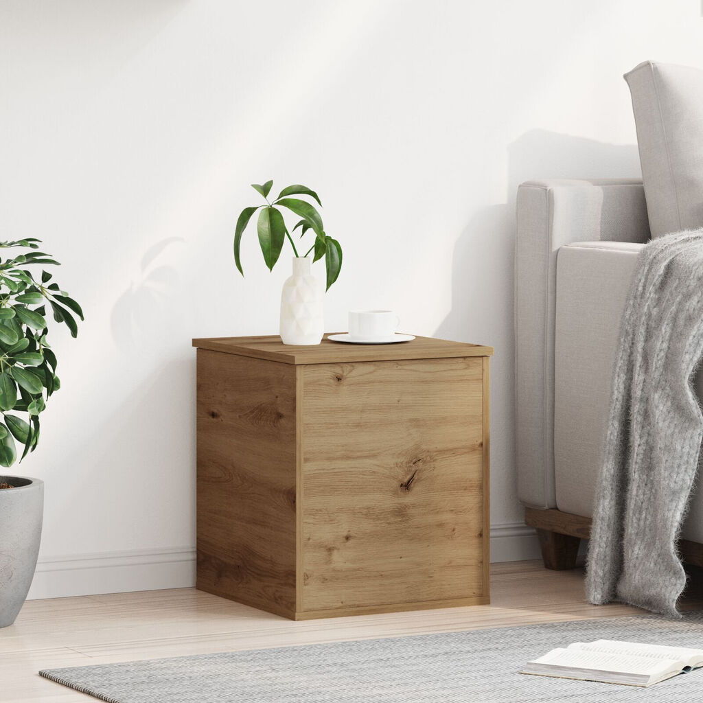 vidaXL Κουτί Αποθήκευσης Artisan Oak 40x42x46 εκ. Φτιαγμένο από Ξύλο