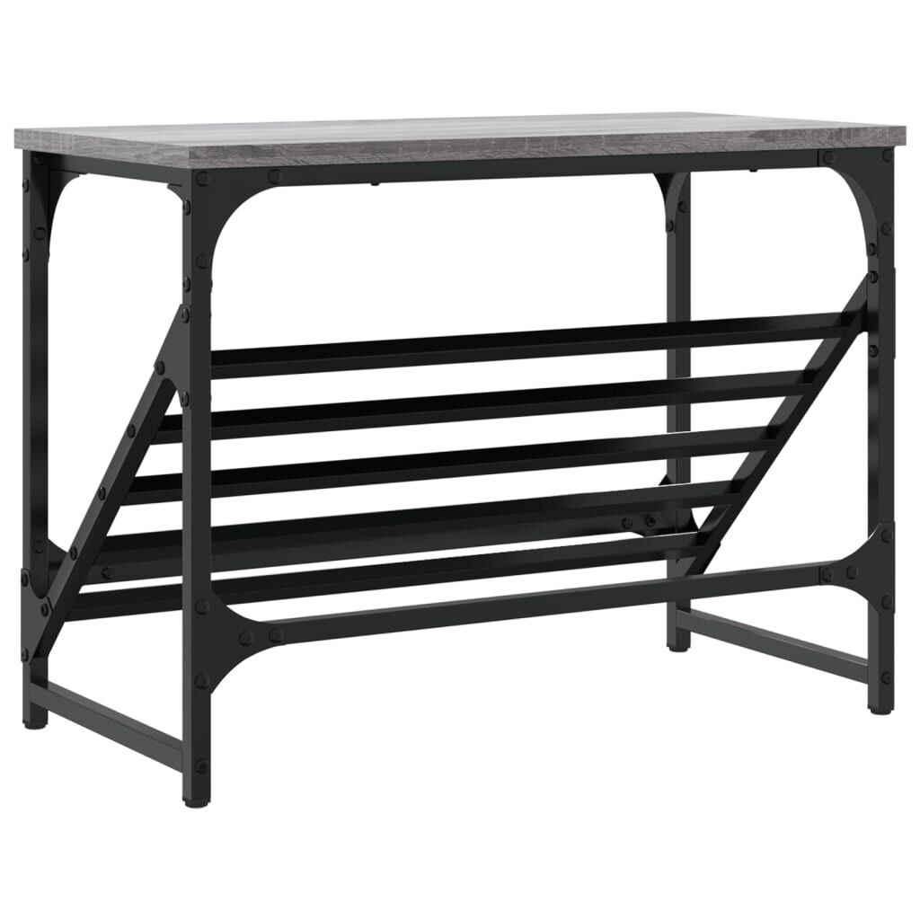 vidaXL Παπουτσοθήκη Γκρι Sonoma 60x30x45 εκ. από Επεξεργασμένο Ξύλο