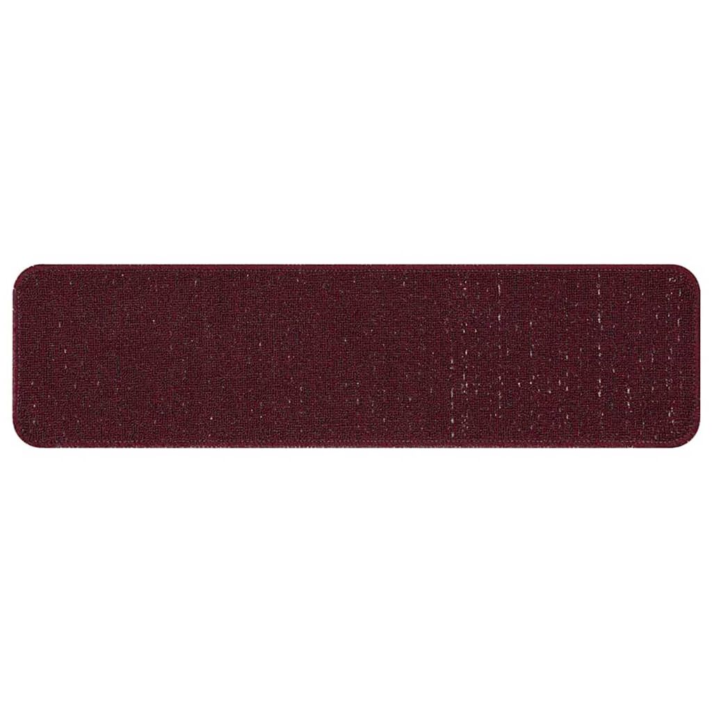 vidaXL Σκαλοπάτια 15 pcs Μπορντό 75 x 20 cm Πολυπροπυλένιο